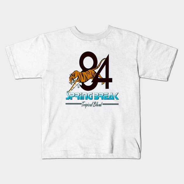 Replica 84 Spring Break Kids T-Shirt by mayaanaiyah